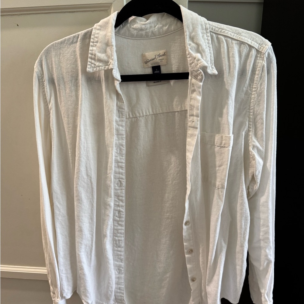 Universal Thread White Button Down Shirt